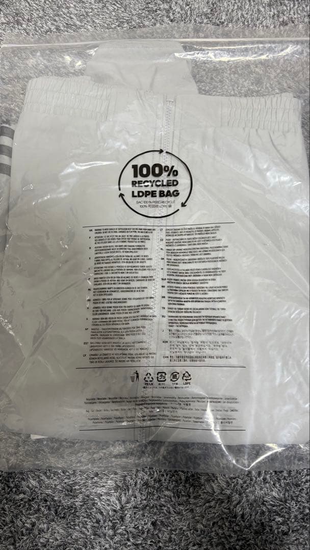 adidas originals トラックトップ(ジャージ) グレー Sサイズ