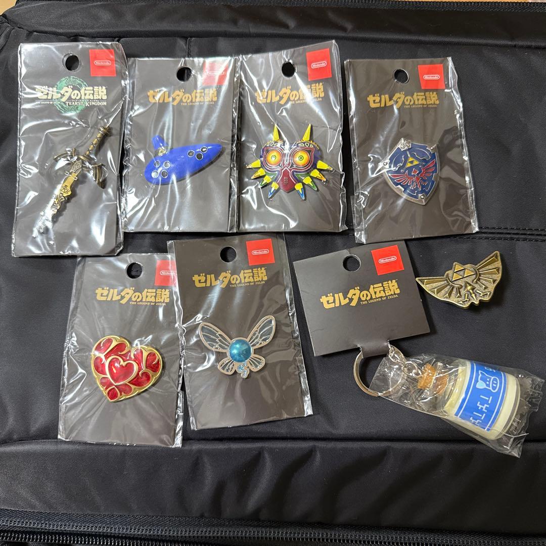 ゼルダの伝説 メタルピンバッジセット