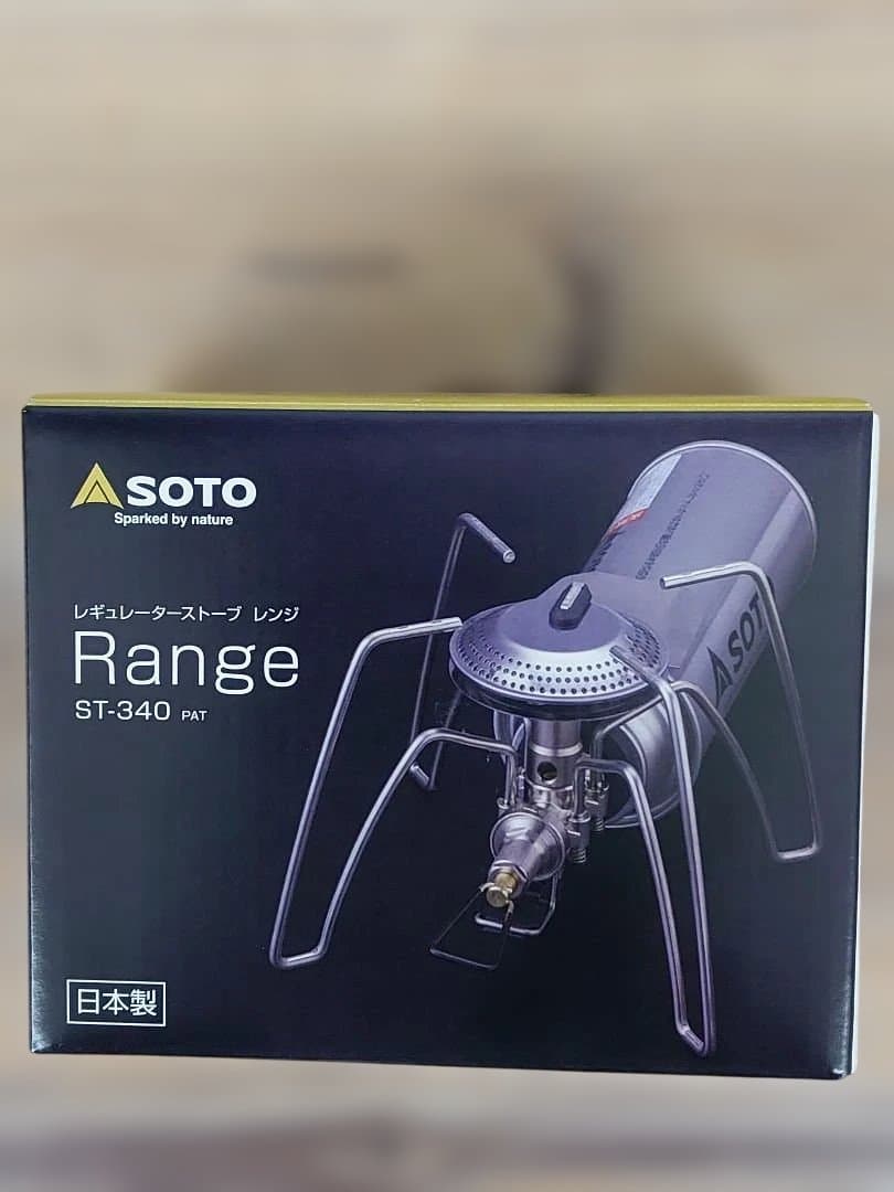 SOTO、レギュレーターストーブ レンジ、ST-340、新品未開封、送料込