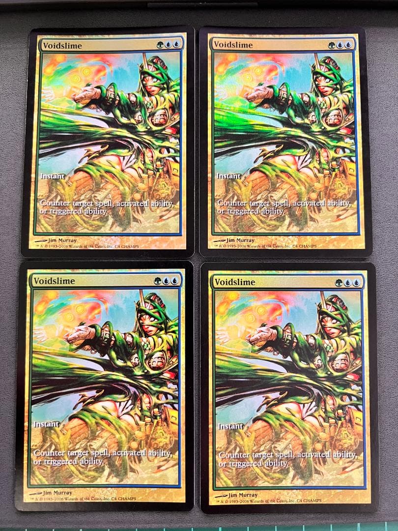 foil　「ゲームデー・プロモ」虚空粘/Voidslime　英語４枚