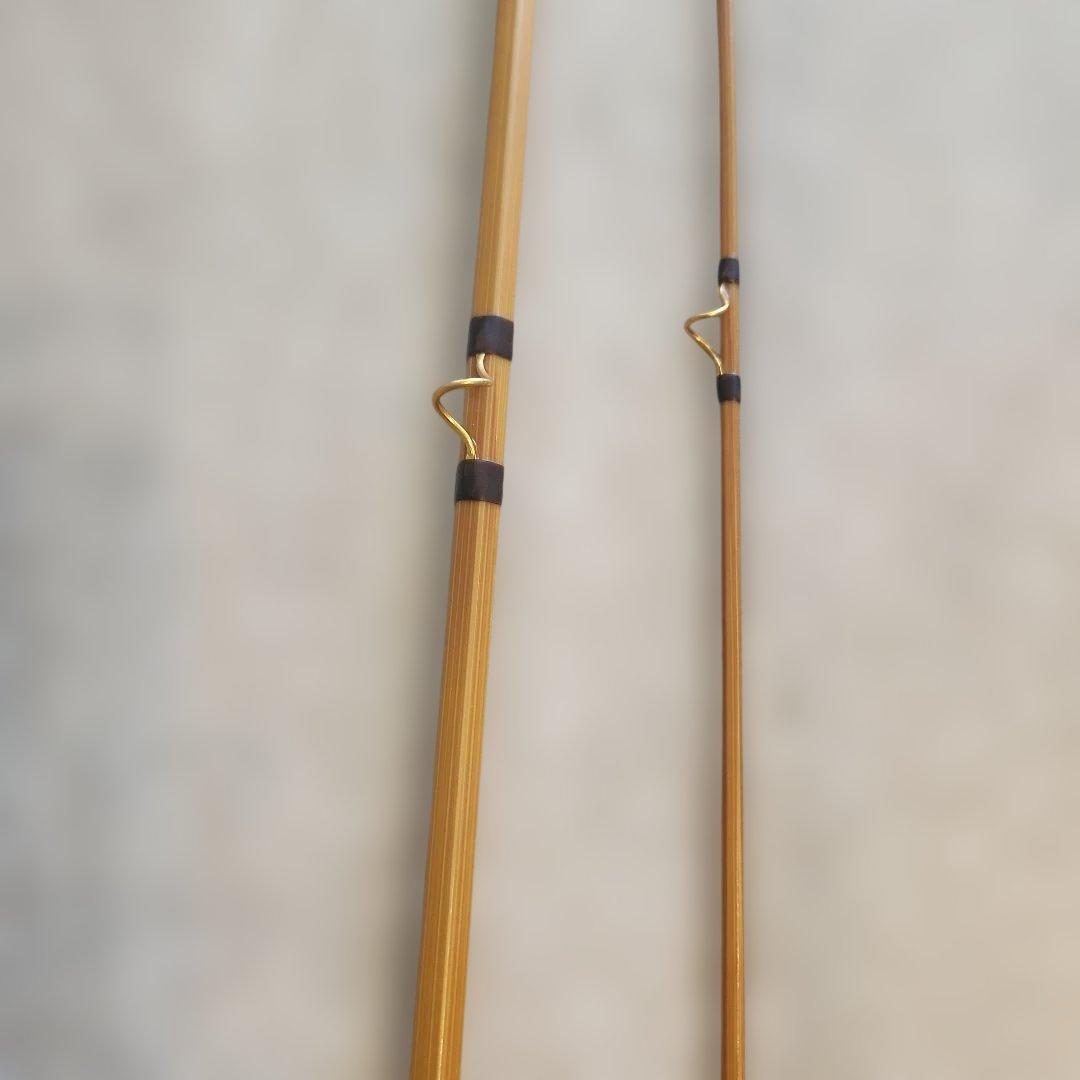 レア　未使用　超美品　　　　　　　オランダ　g&g バンブーロッド革ケース付き