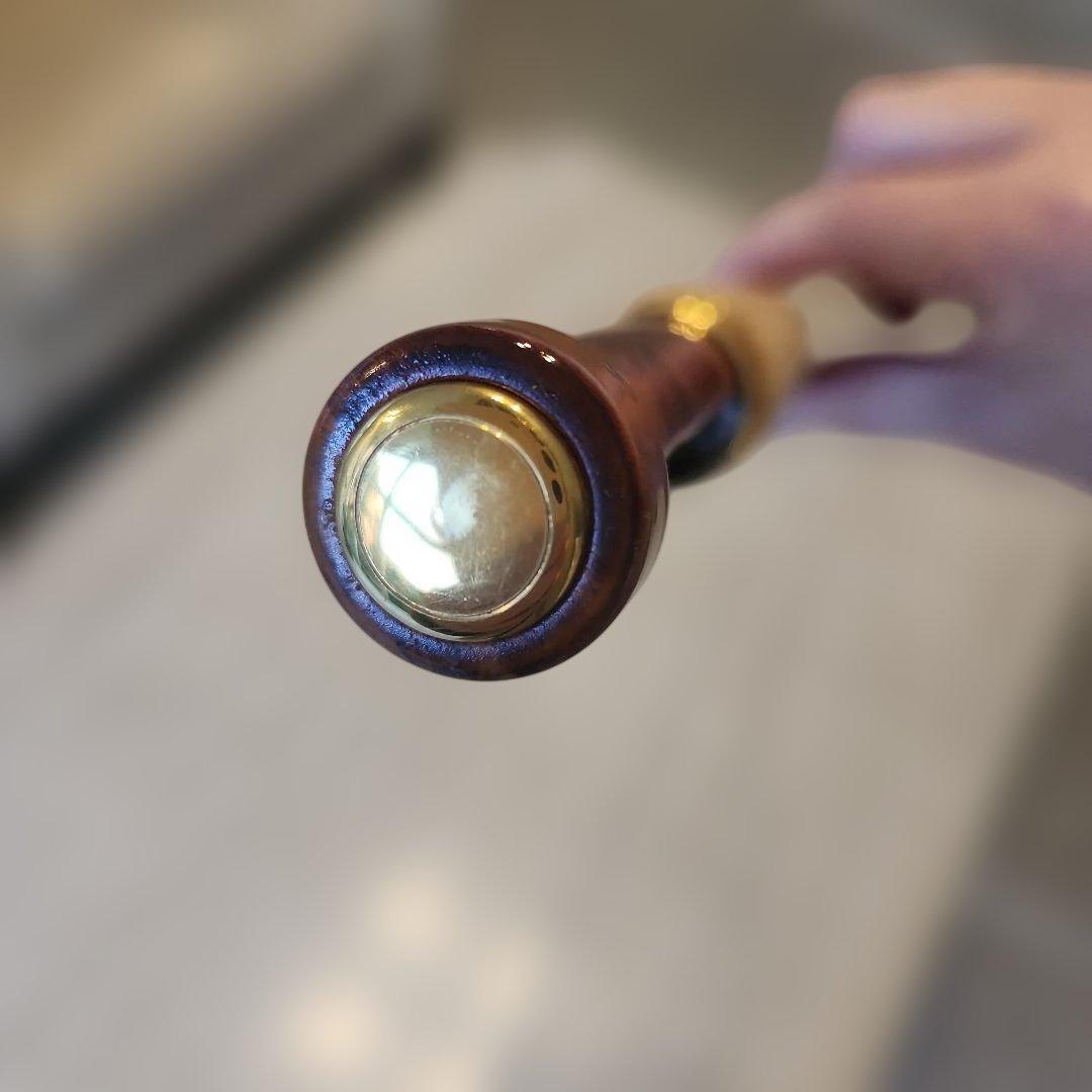 レア　未使用　超美品　　　　　　　オランダ　g&g バンブーロッド革ケース付き