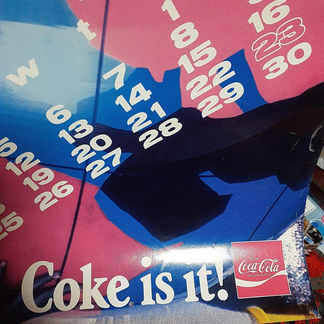 1985マンモスカレンダーコカ・コーラ