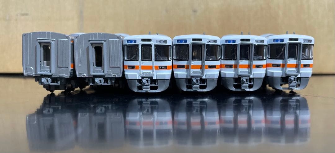 TOMIX JR313系６両セット　室内灯付き　ケースなし 動力確認済み