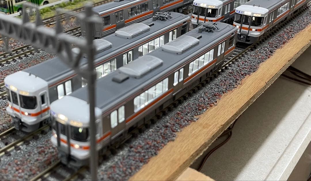 TOMIX JR313系６両セット　室内灯付き　ケースなし 動力確認済み