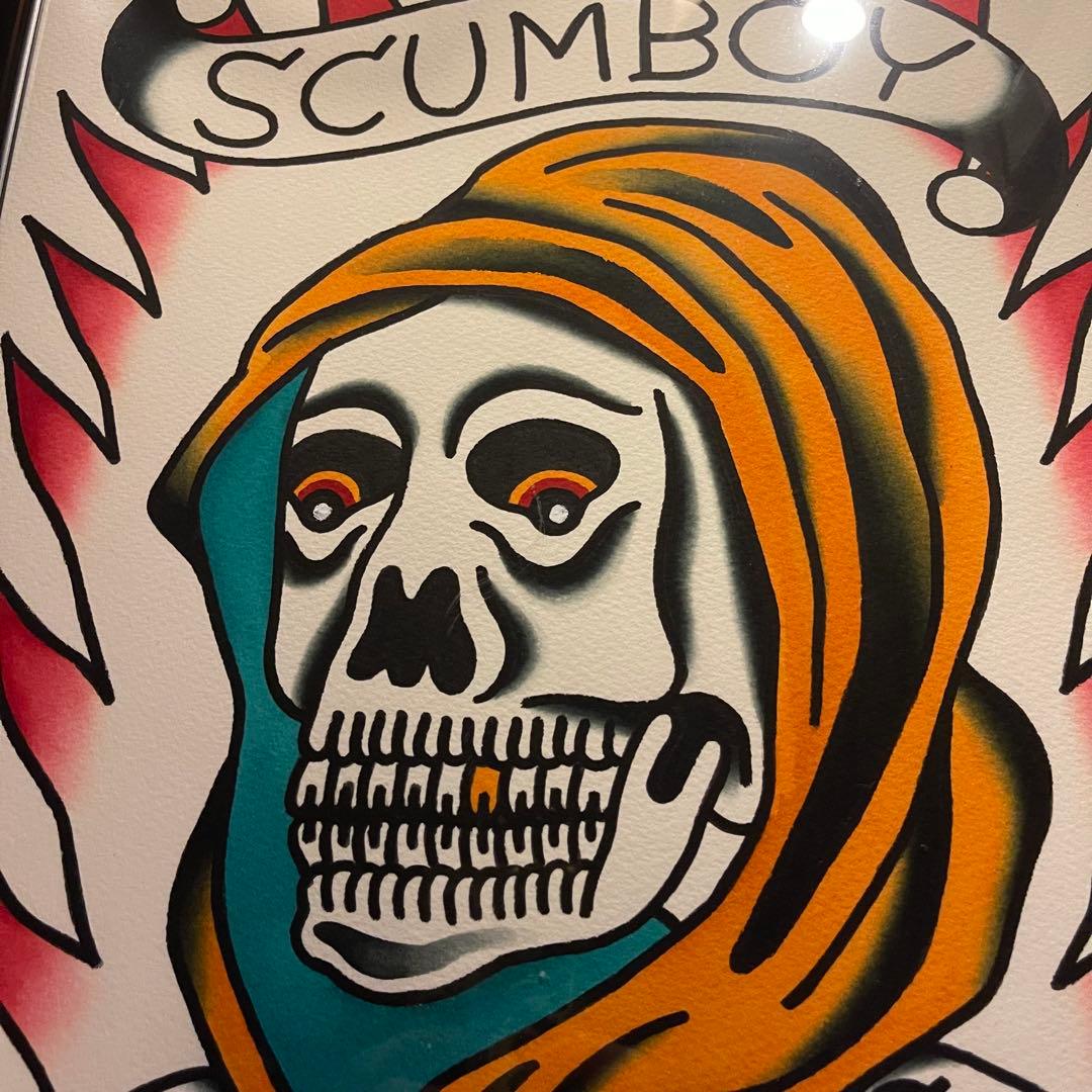 SCUMBOY 原画 tattoo flash タトゥーフラッシュ アート