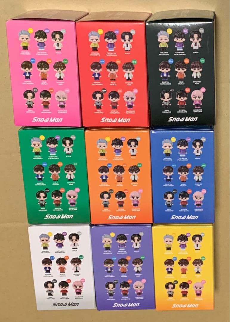 すのチルソフビ 9体セット  Man ON グッズ フィギュア スノチル