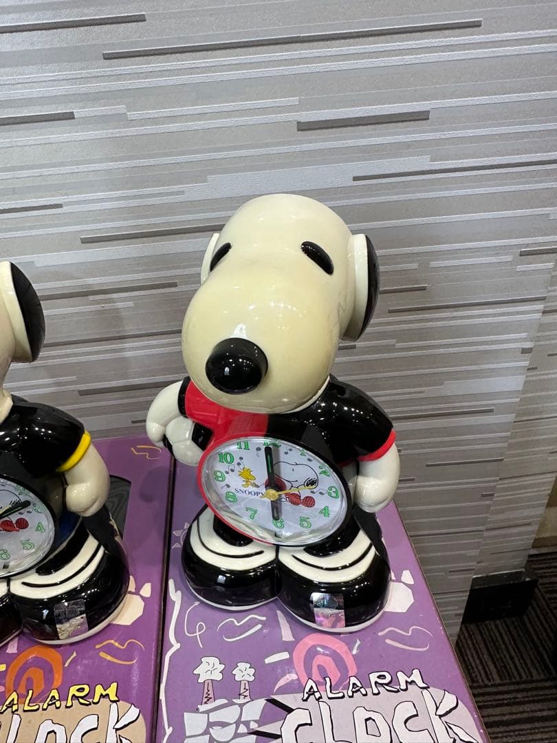 【値下げ交渉歓迎】スヌーピー アラームクロック３点まとめ　レトロ品