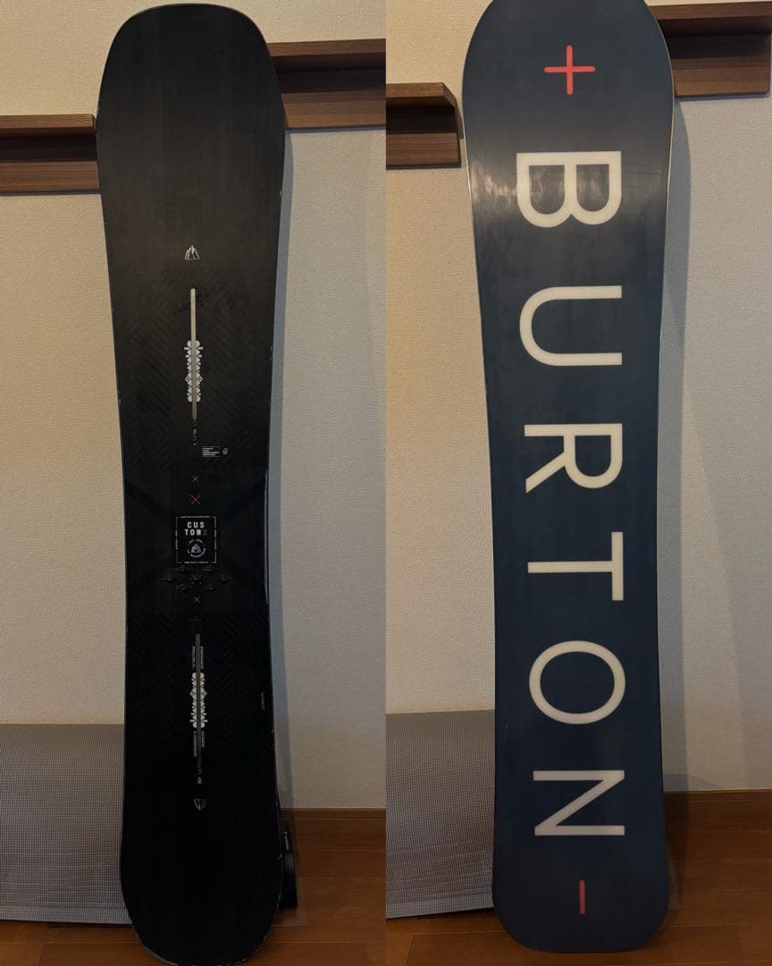 BURTON CUSTOM X 162cm ブラック　Camber