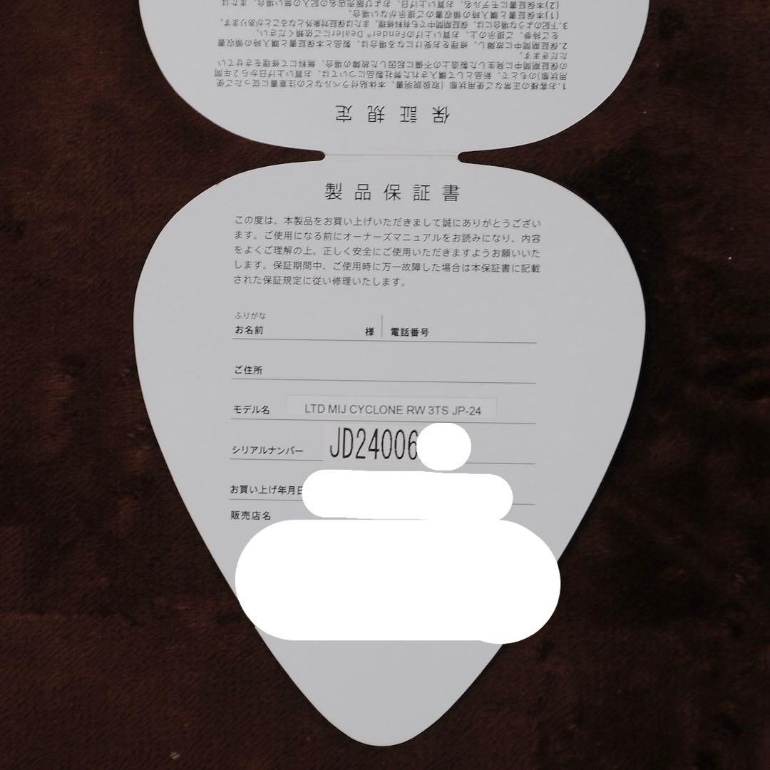 限定値下げ 2024年限定Fender Limited Cyclone②