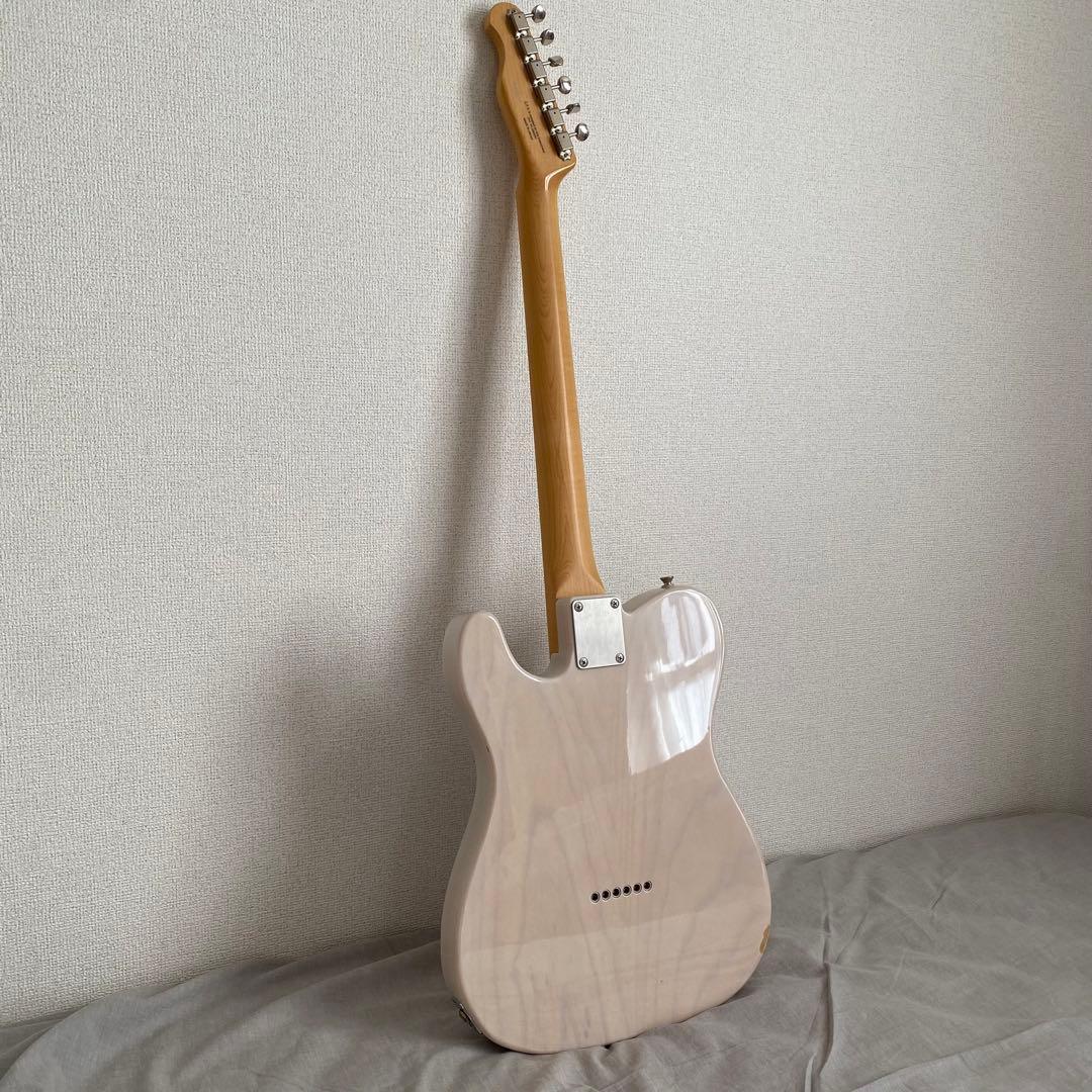 ギター FUJIGEN Telecaster Thinline white