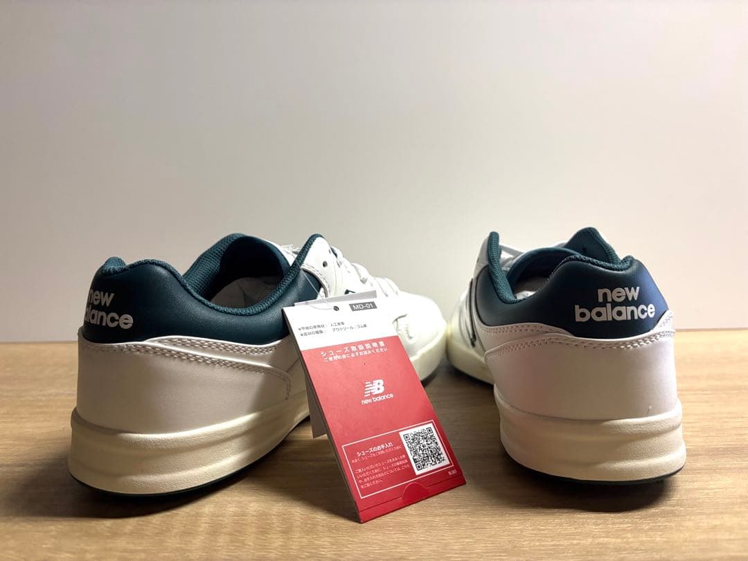 未使用 29cm 2E ニューバランスゴルフシューズUGC480PAホワイト