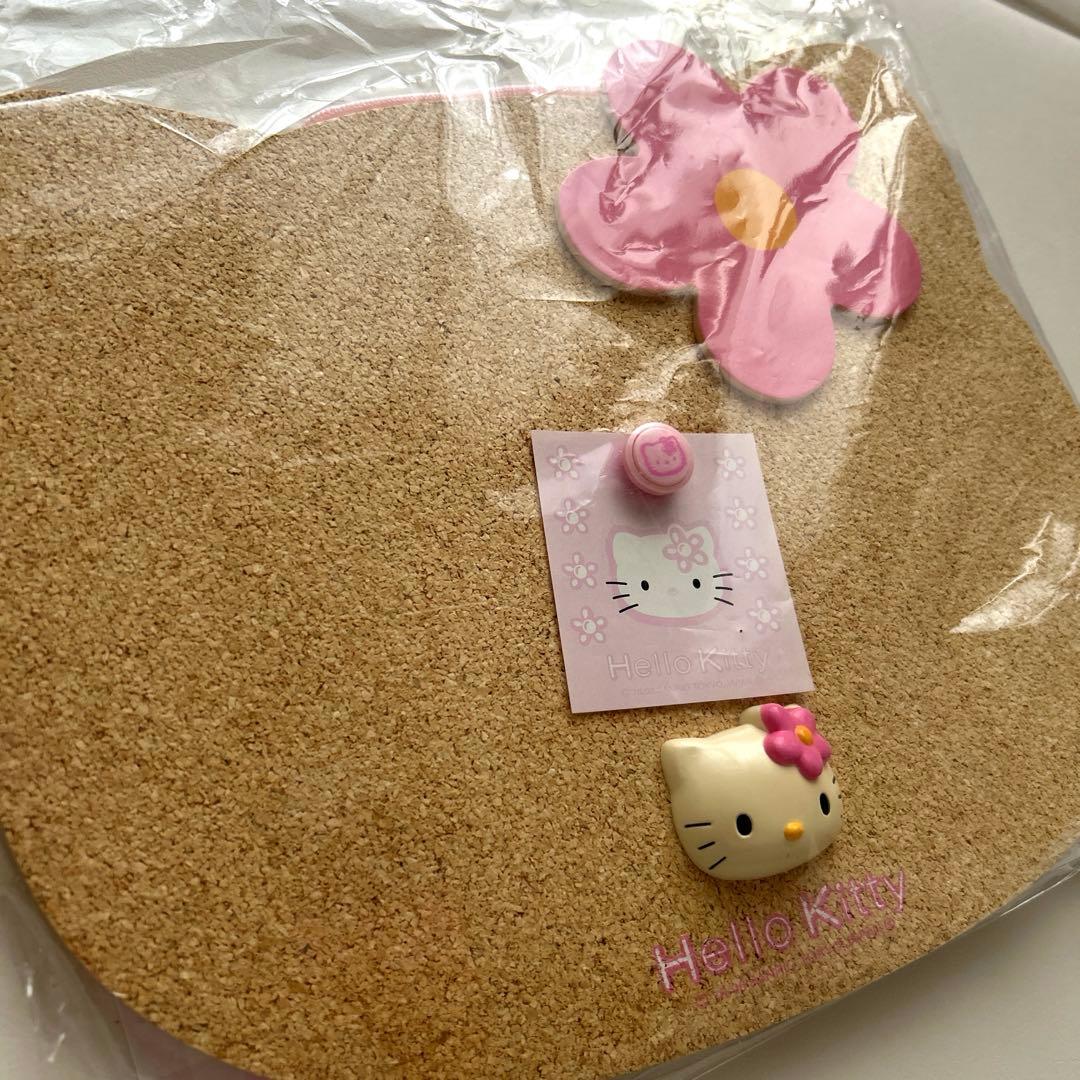 新品未使用⭐︎サンリオ 90年代 ハローキティ コルクボード 平成レトロ