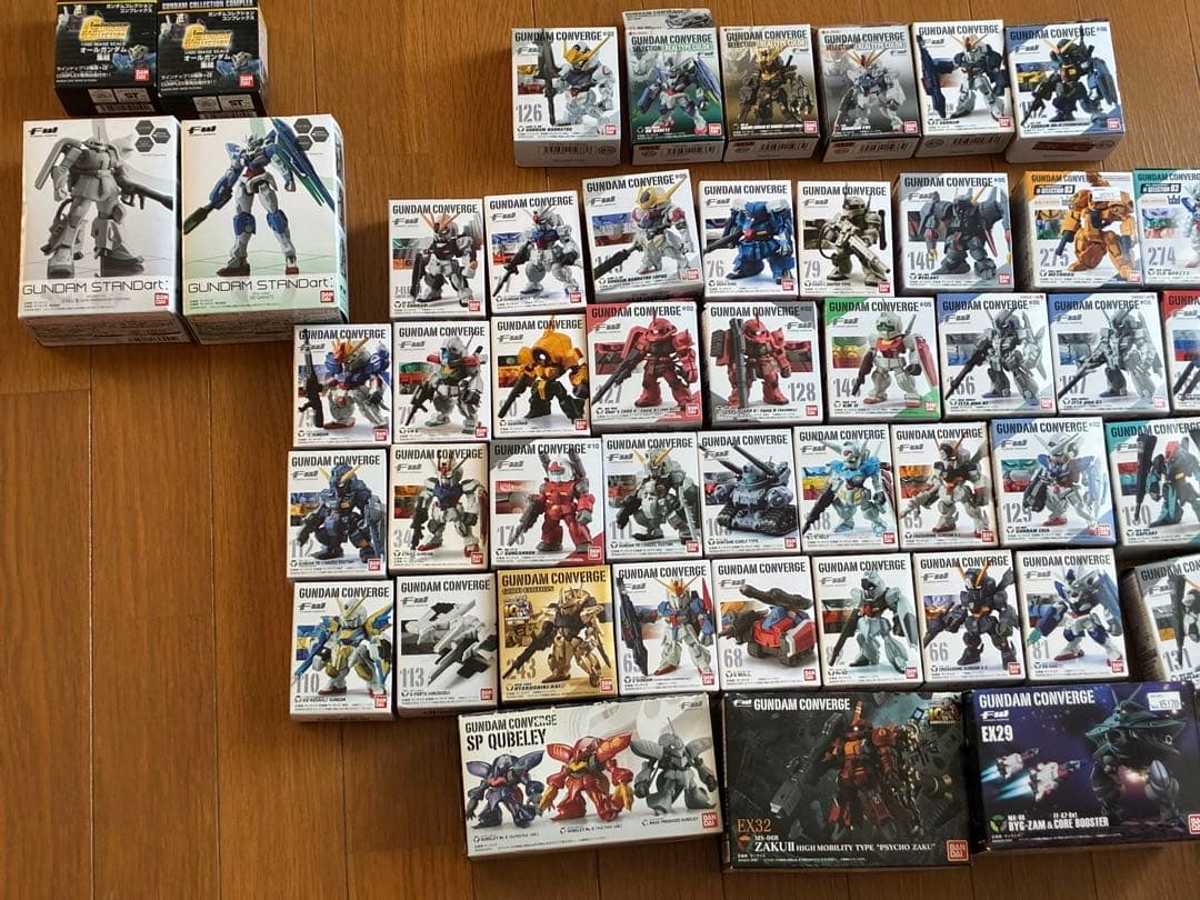 d*9様 Gundam Converge 未開封モデル多数セット