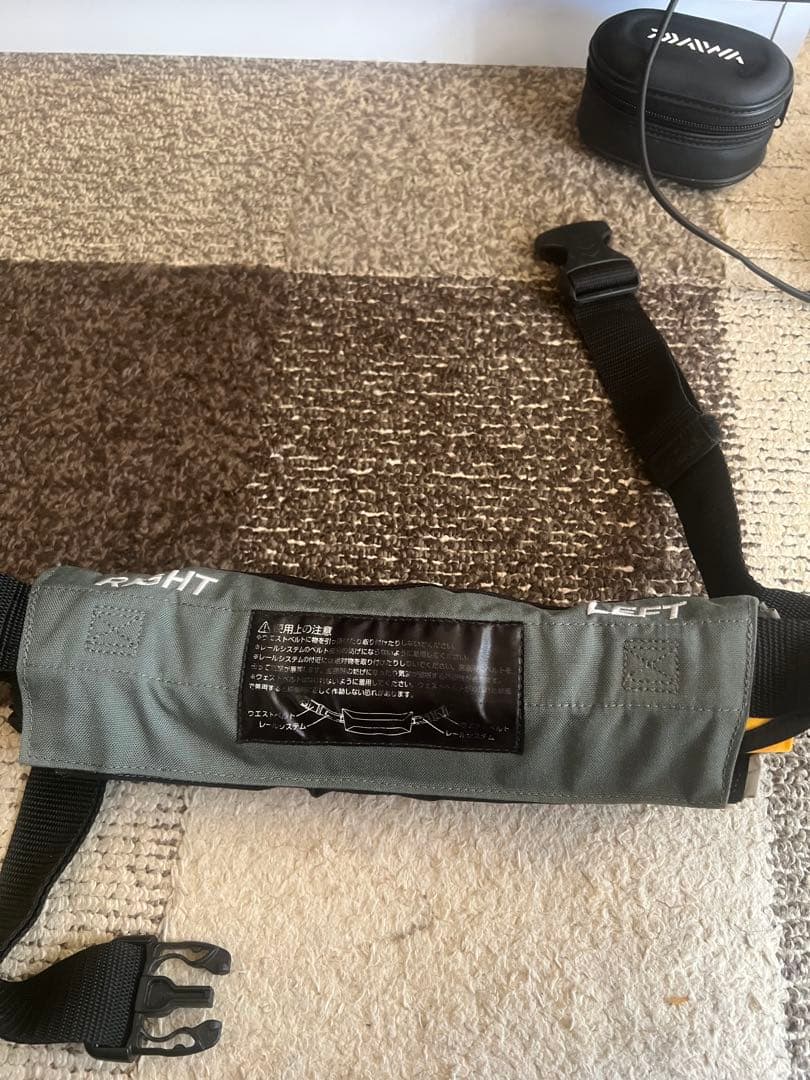 ダイワライフジャケット(ウエストタイプ手動自動膨脹式) フリー DF-2220