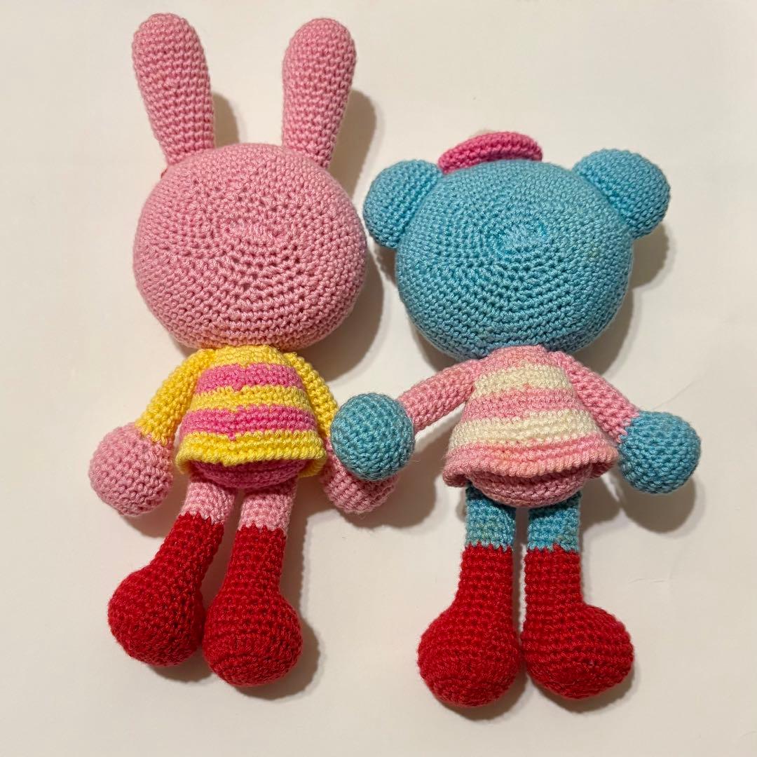 激レア　MEZZO PIANO 編みぐるみ　みみぽぽ　2体セット