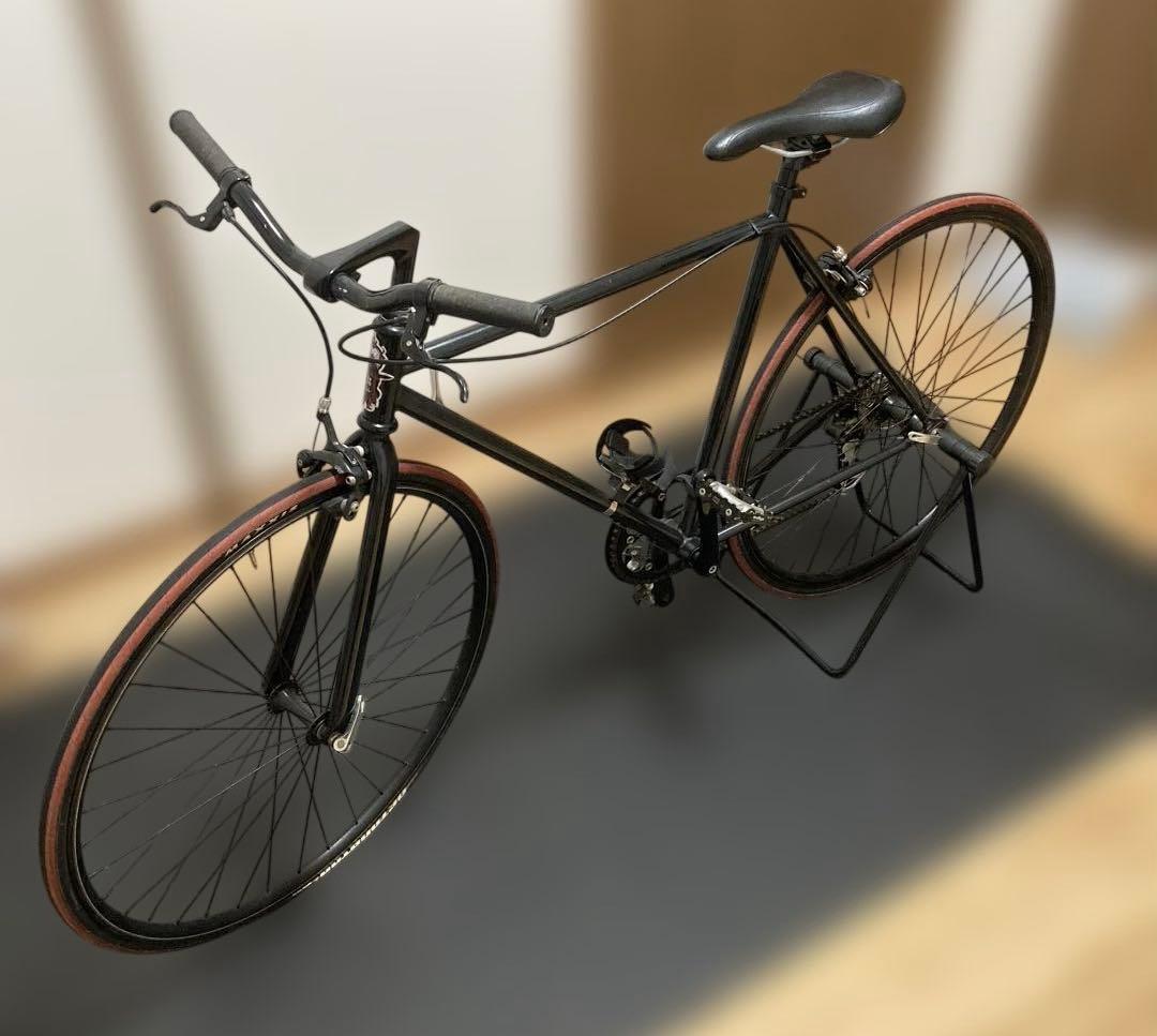 踏力 funriki シングル クロスバイク 黒