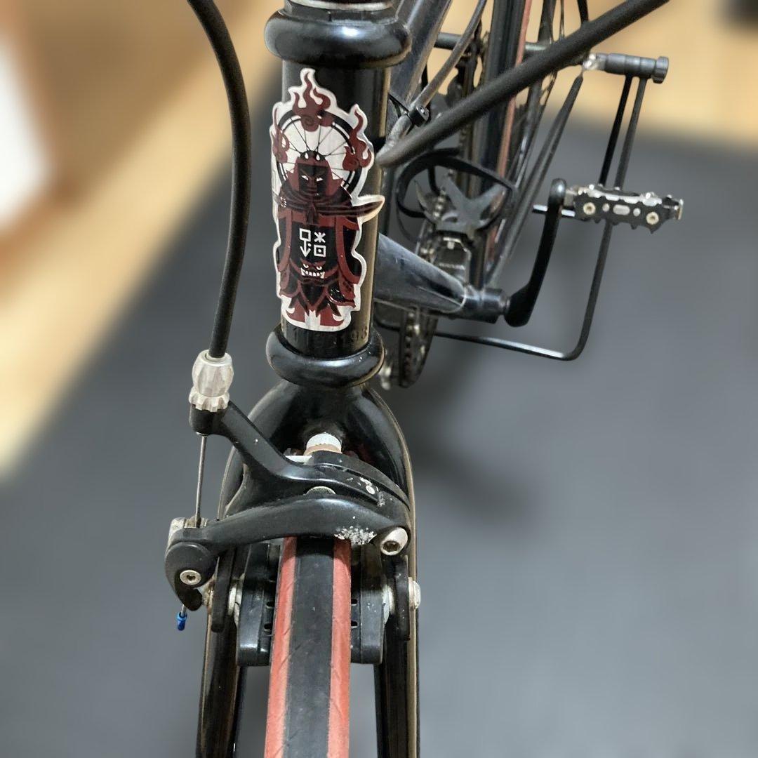 踏力 funriki シングル クロスバイク 黒