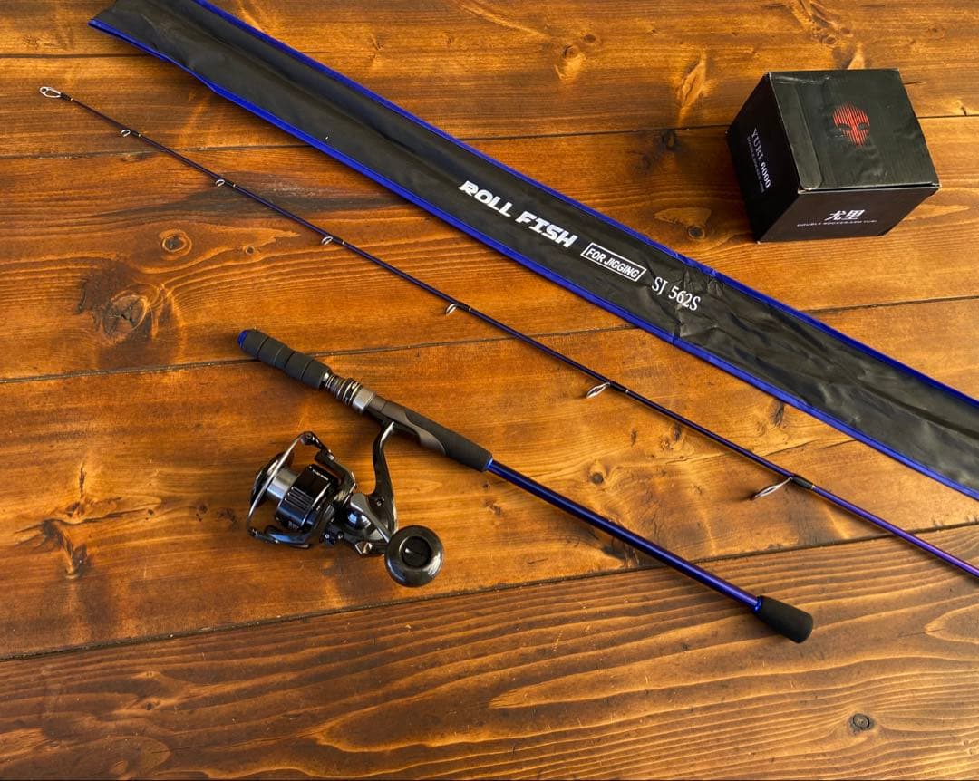 釣り竿セット　ジギングロッド　5ft6inch スロージギング　タイラバ　船釣り