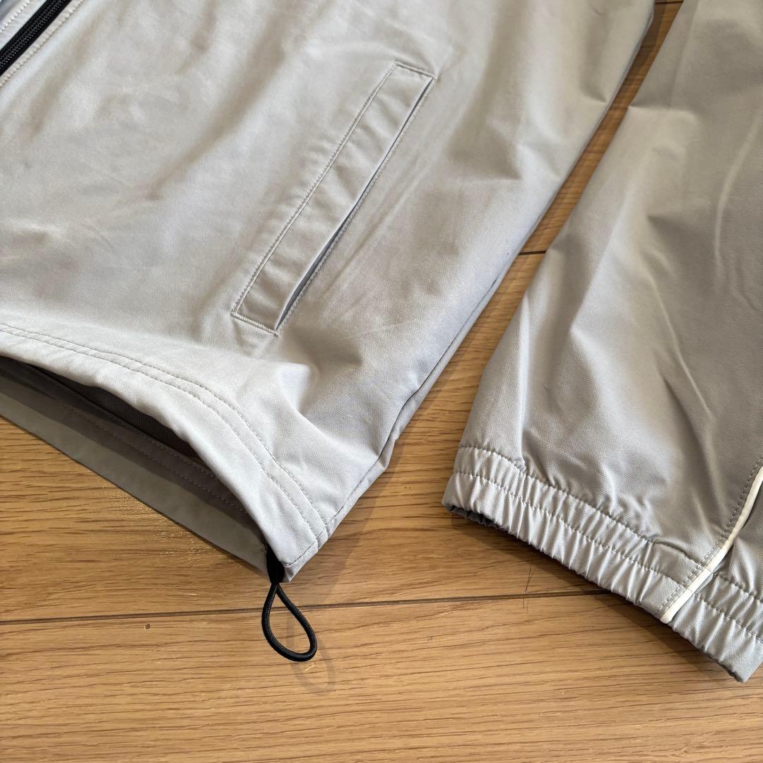 新品　ビームスデザイン　上下セット　ウインドジャケット　ウインドパンツ　グレー