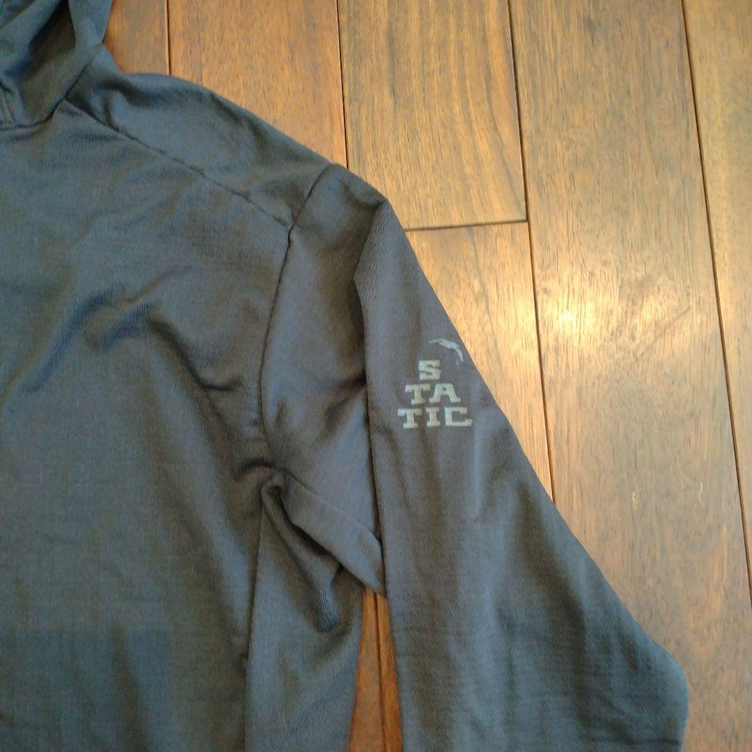 スタティック　static アクセルフーディ　サイズS　ブラック
