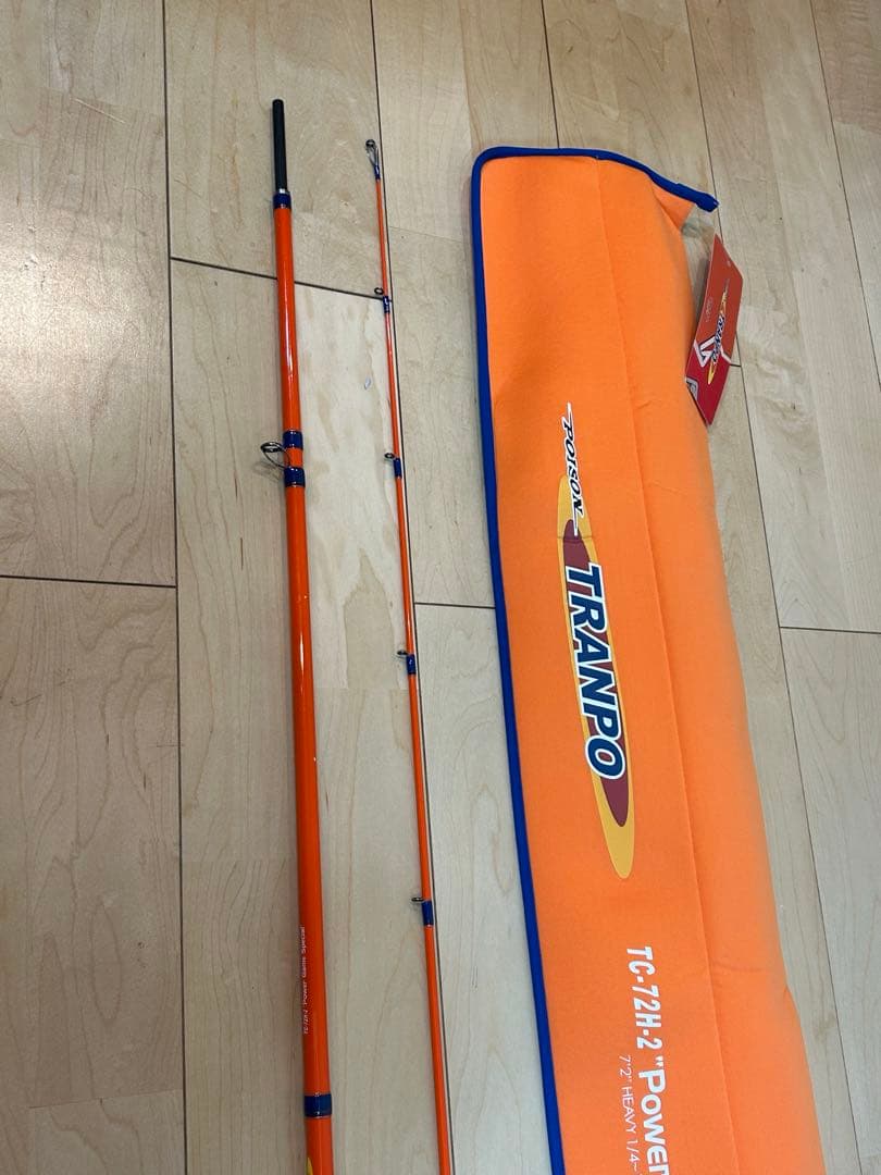 ☆ジャッカルTRANPO TC-72H-2 \" ルアーロッド・ケース付き