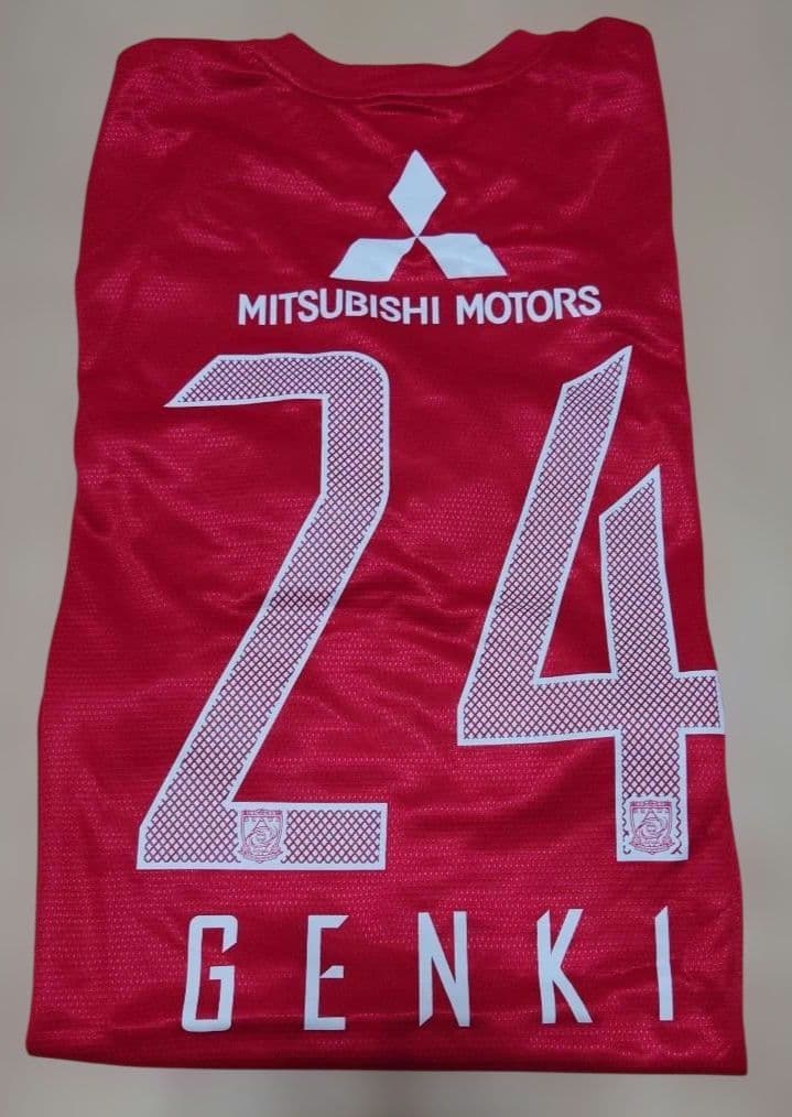 浦和レッズ ユニフォーム No.24　原口元気選手