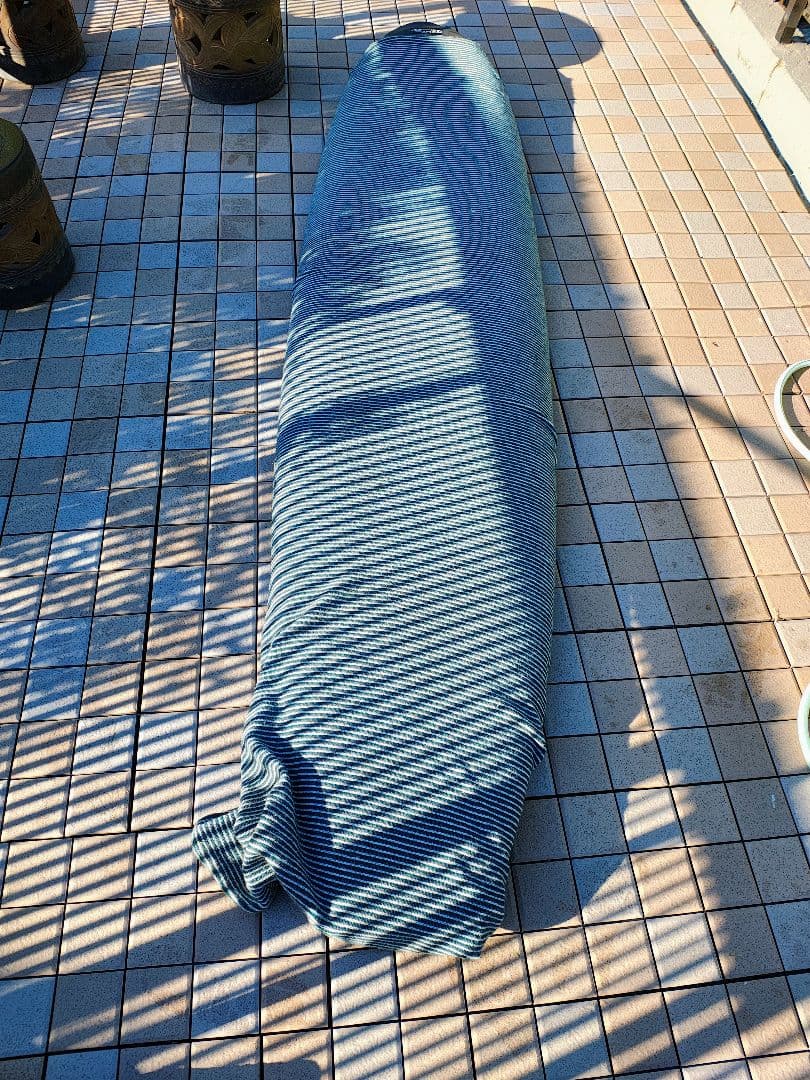 Softech ロングボード 8'4\" 青/白