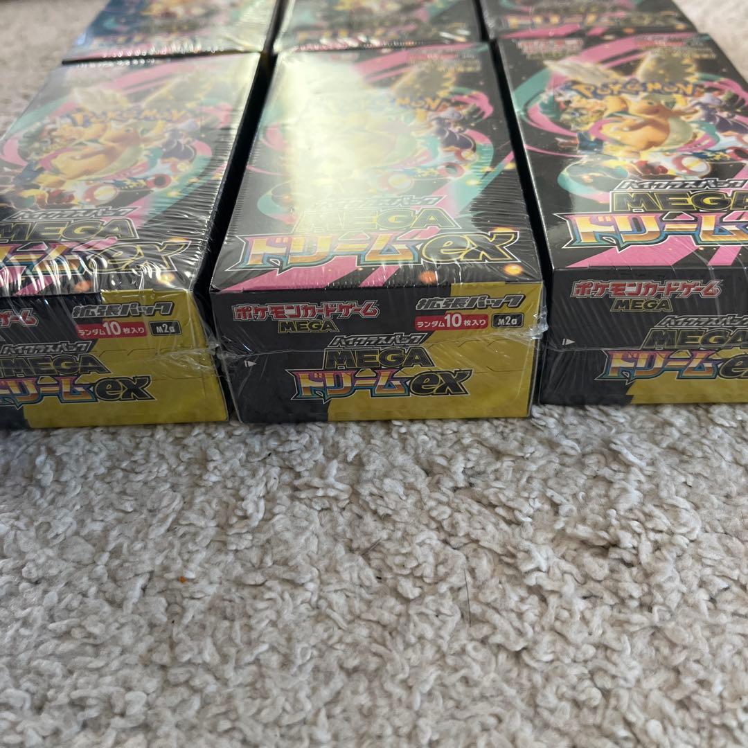 MEGAドリーム　メガドリームex box シュリンク付き　　6box