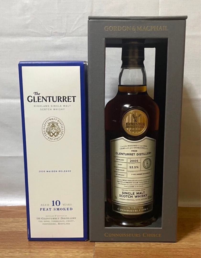 OB グレンタレット10年&GM グレンタレット14年 シェリーカスク 2本