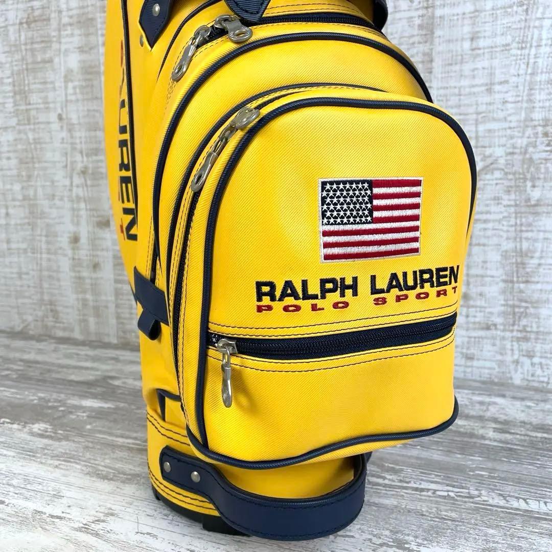 【極希少品】Ralph Lauren ポロスポーツキャディバッグ　USAワッペン