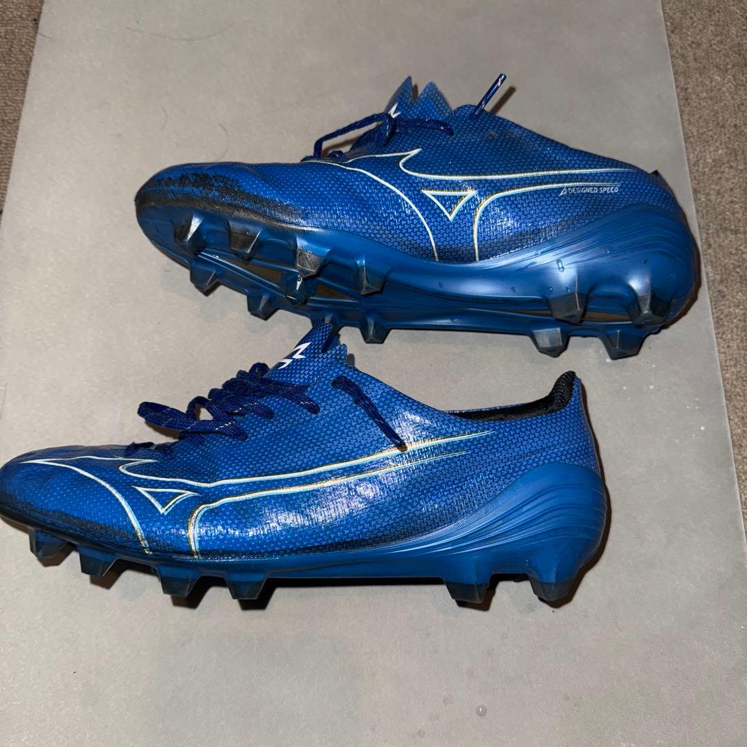 サッカースパイクミズノアルファ25.5トップモデル
