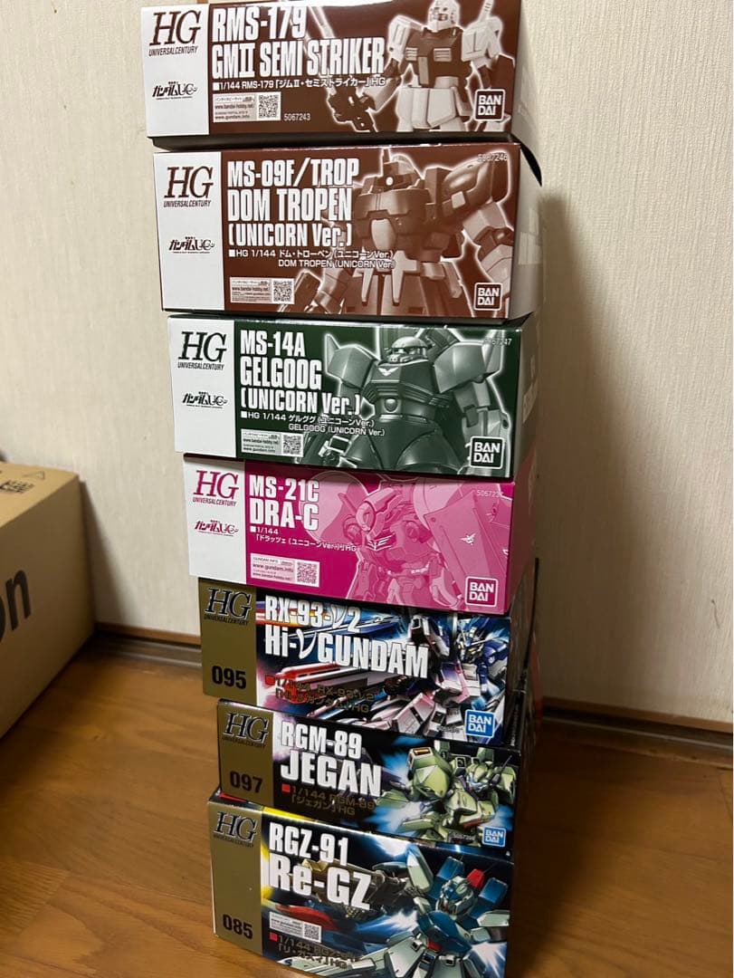 HGガンプラまとめ売り 7点