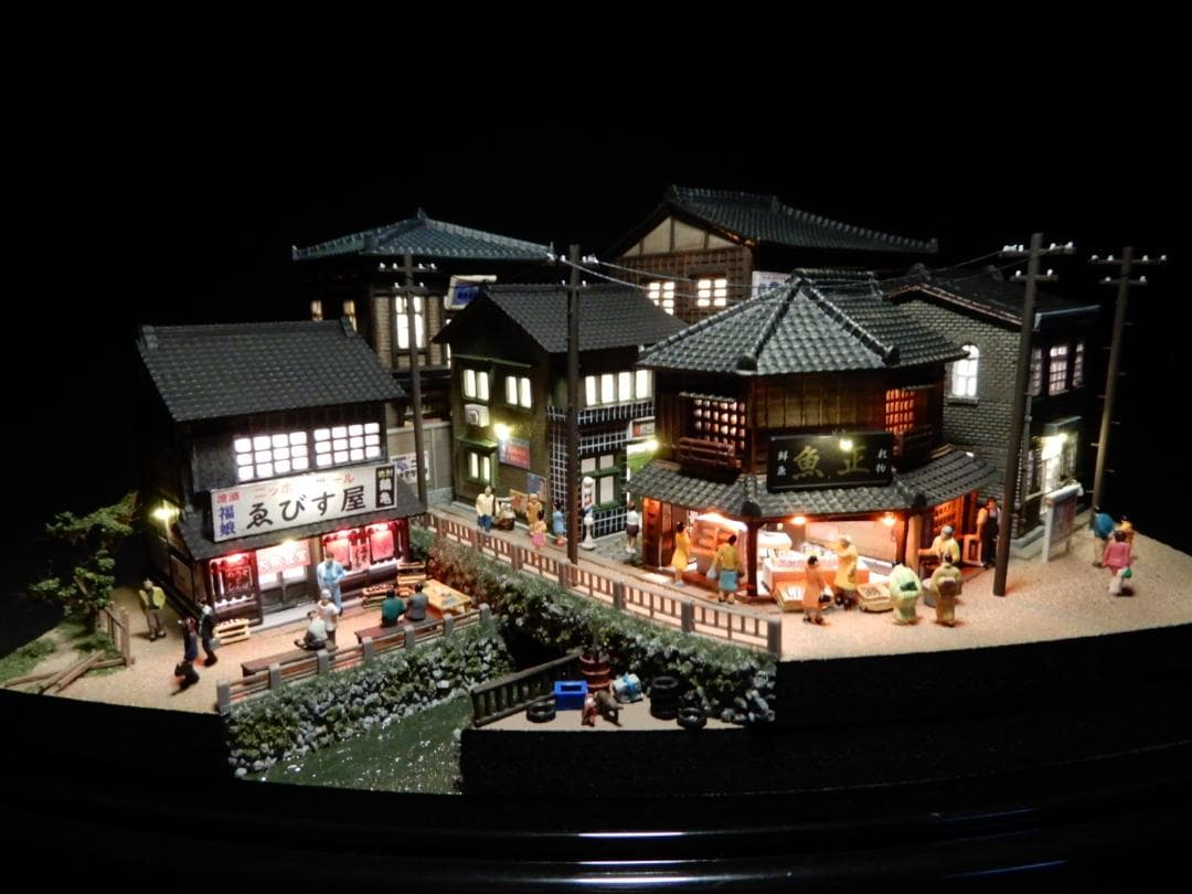 『昭和の街並み』1/150ジオラマ