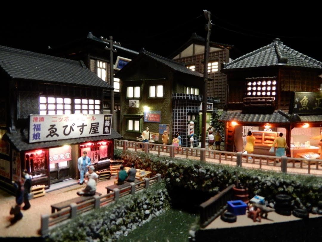 『昭和の街並み』1/150ジオラマ