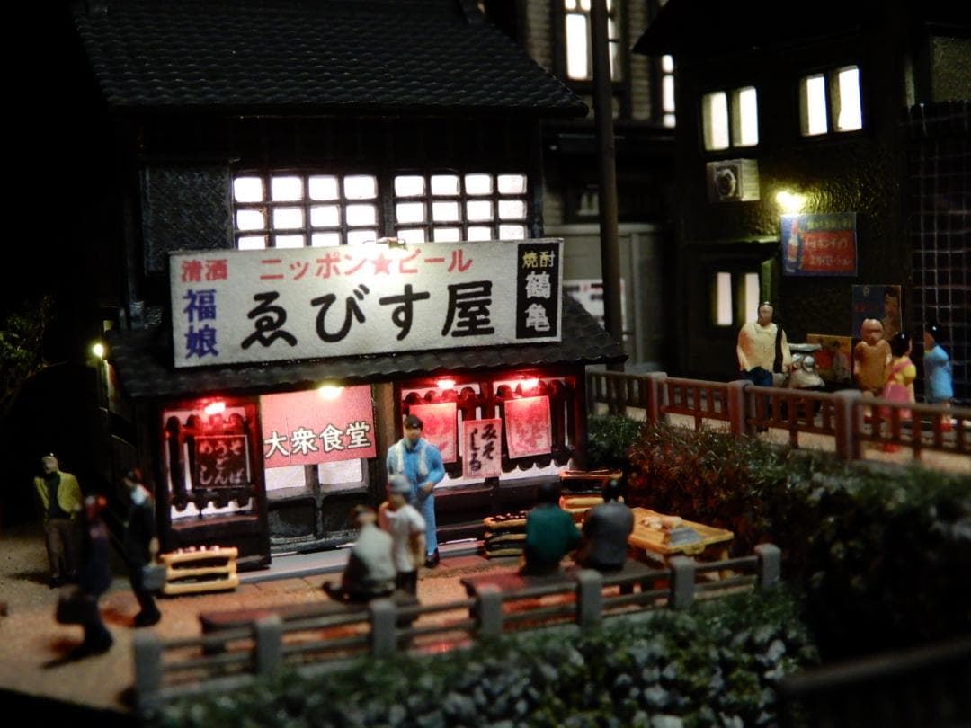 『昭和の街並み』1/150ジオラマ