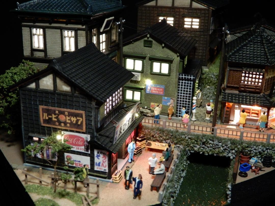 『昭和の街並み』1/150ジオラマ