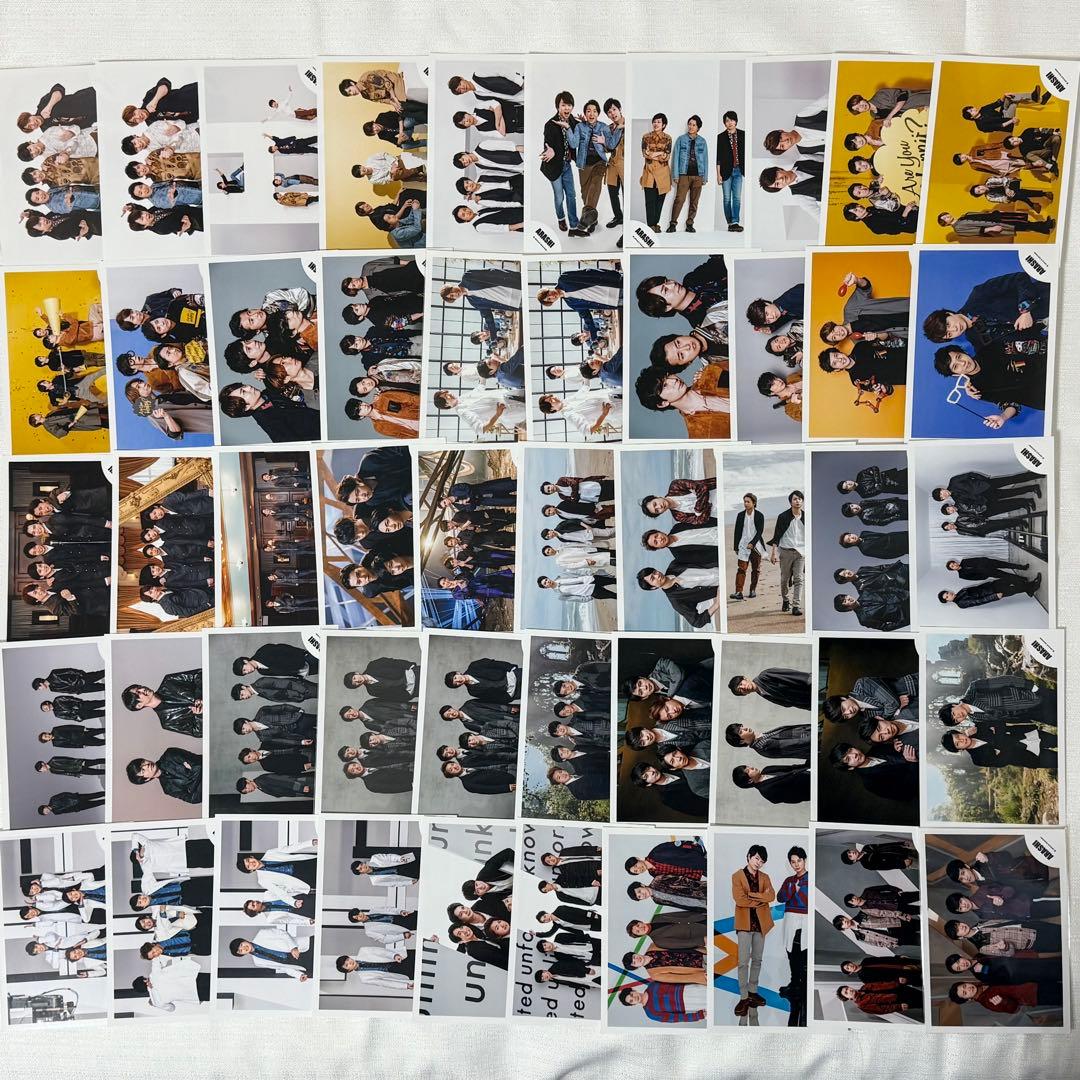 【まとめ売り】嵐 公式写真 集合混合 493枚 フォトセ3点