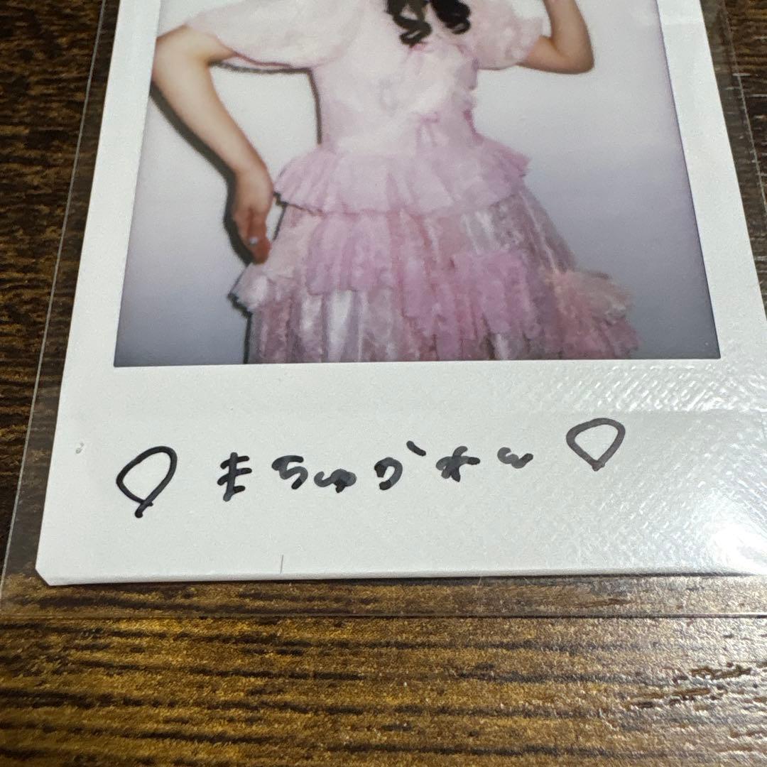 FRUITS ZIPPER 松本かれん チェキ 直筆サイン入り TFT衣装