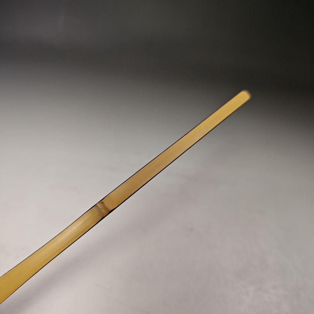 イ710 竹茶杓『小田雪窓　極箱　銘　松寿』『下削　西川宗悦』茶道具