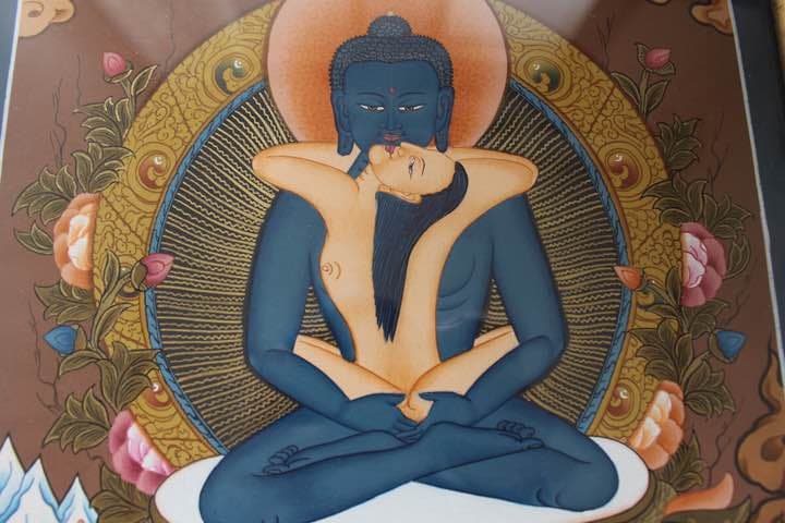 ヤブユム 男女両尊 父母仏 男女合体尊 曼荼羅 マンダラ