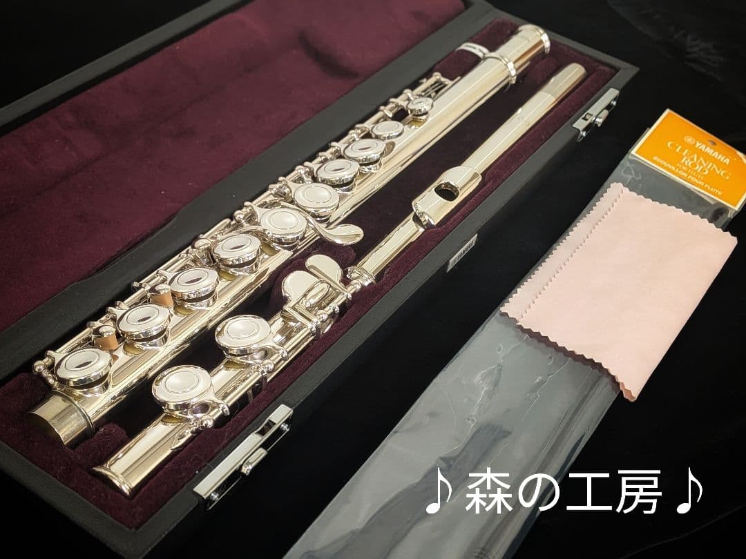 中古フルート専門店‼️部活応援‼️ヤマハフルート YFL211後期モデル Eメカ