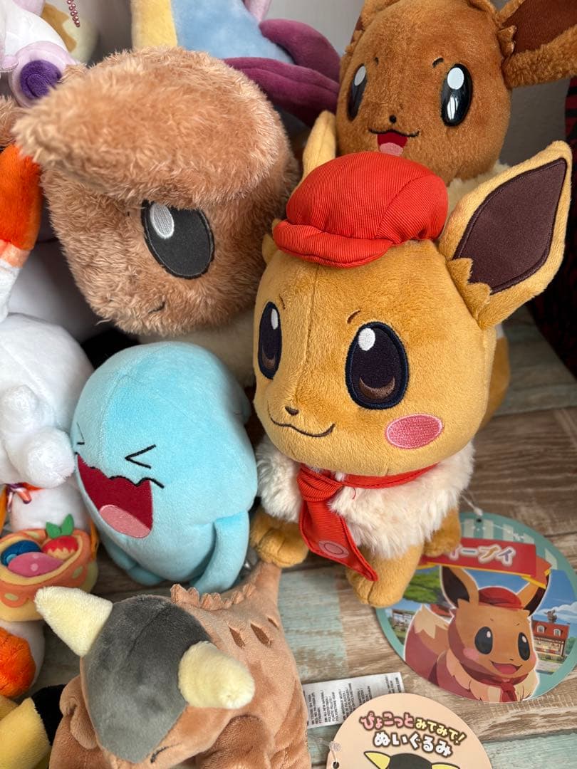 タグ付きあり　ポケモンセンター　ポケモン　FIT　まとめ売り　ぬいぐるみ　62個