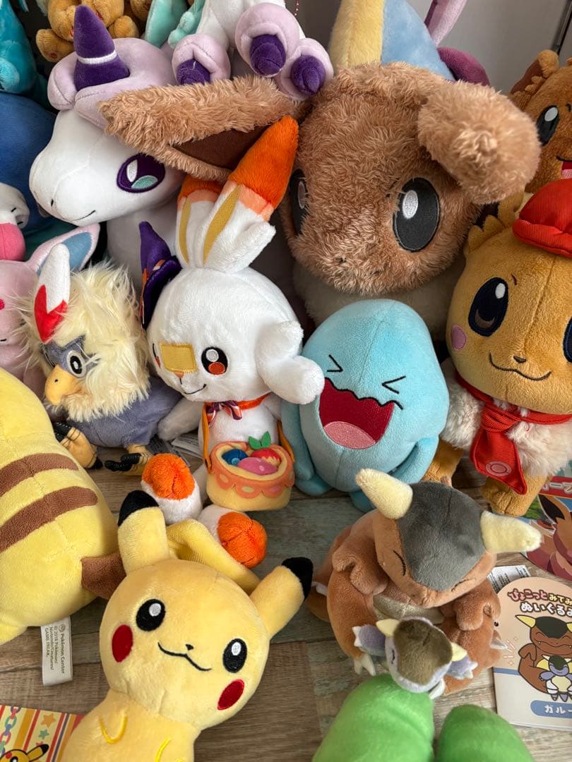 タグ付きあり　ポケモンセンター　ポケモン　FIT　まとめ売り　ぬいぐるみ　62個