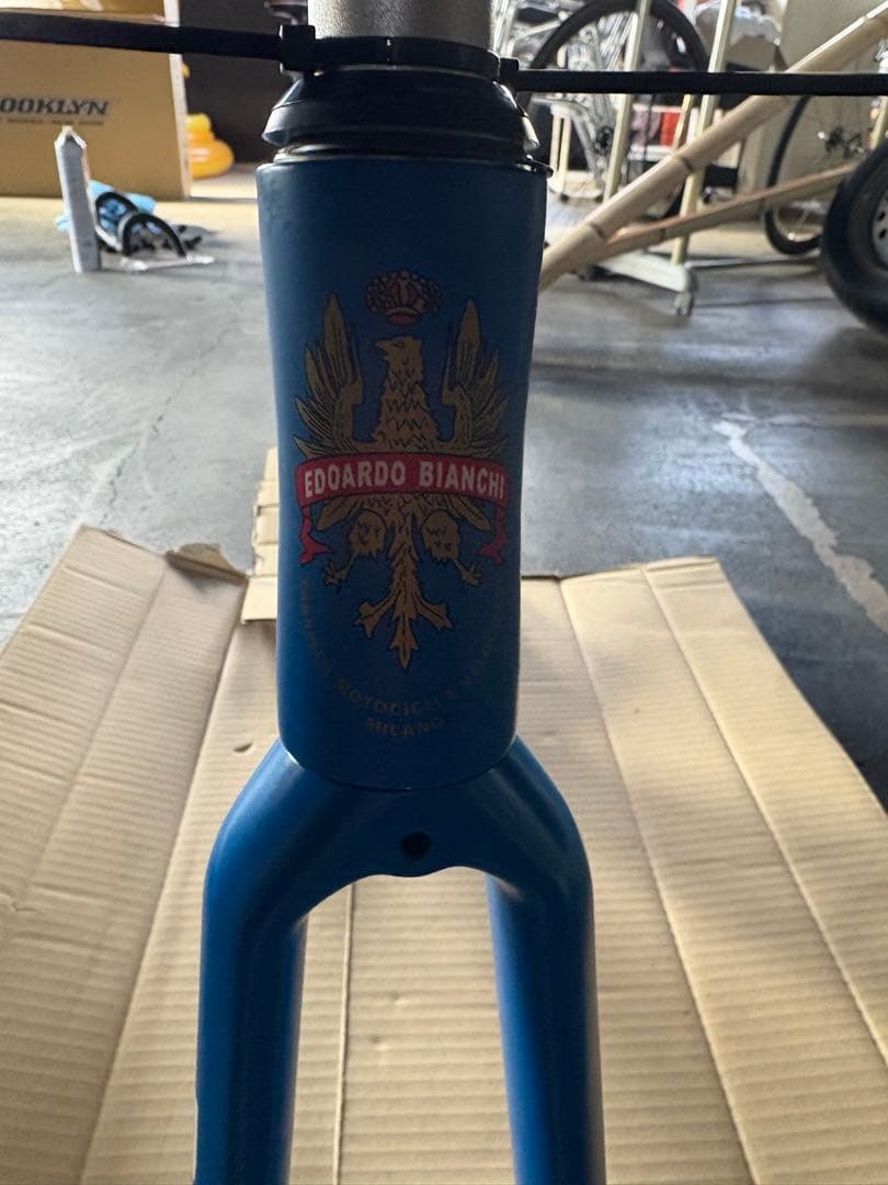 あ　さん専用bianchi super pista Azzurro 51cm