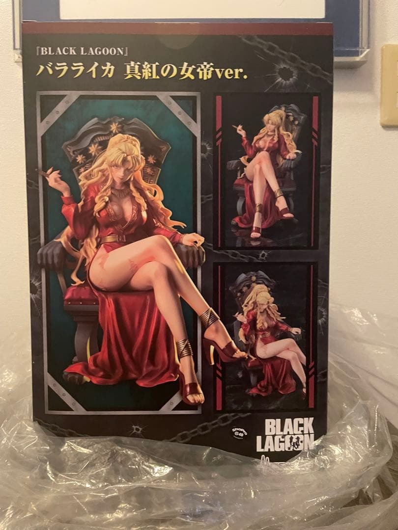 【未開封】特典付き　BLACK LAGOON バラライカ 真紅の女帝Ver.