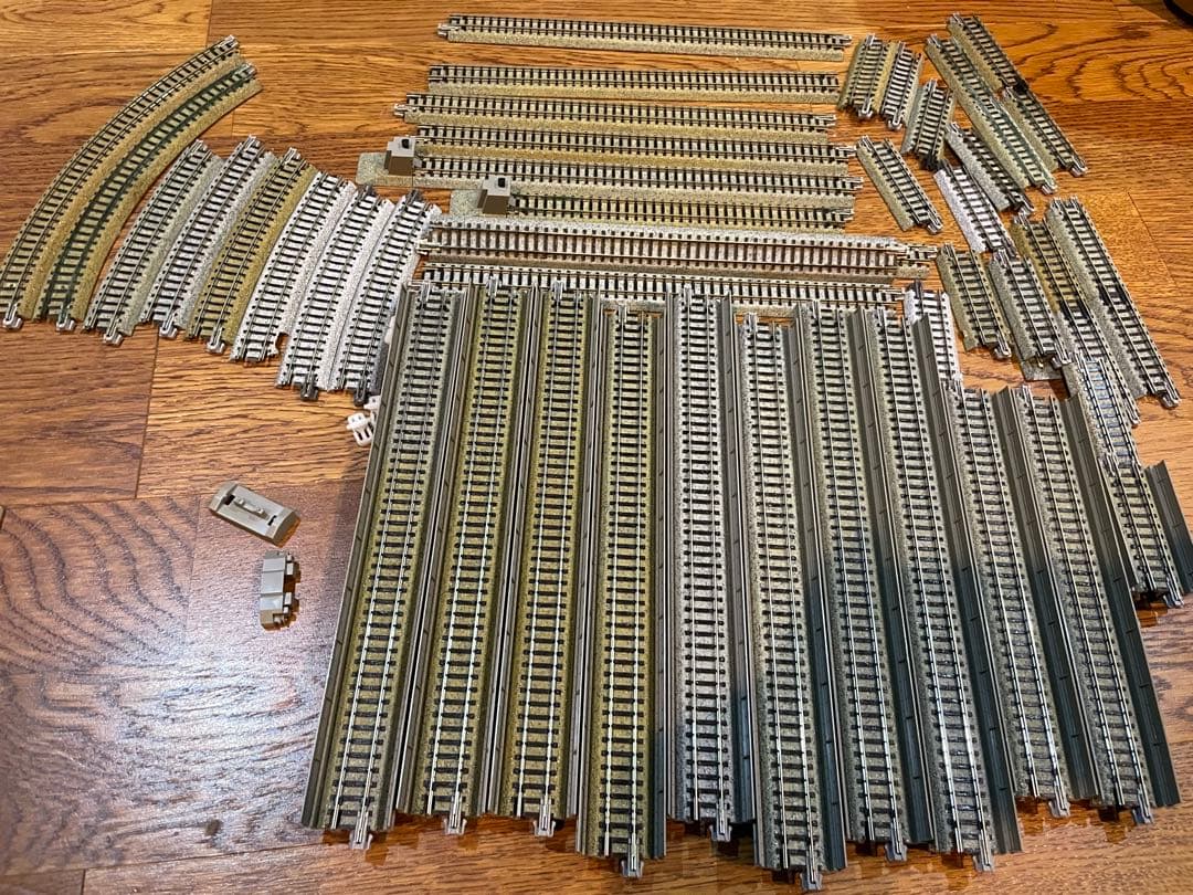 Nゲージ　KATO 線路まとめ売り　ジャンク品