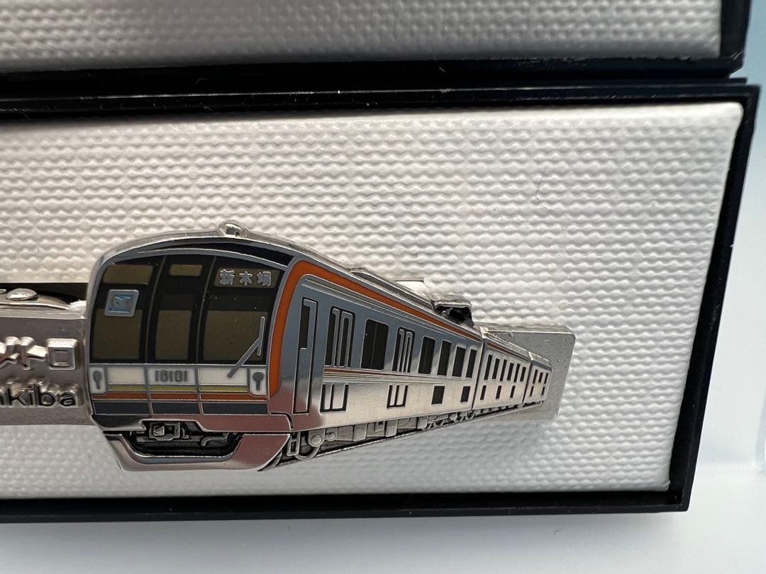 東京メトロ 木場駅開業20周年記念 ネクタイピン 男女セット