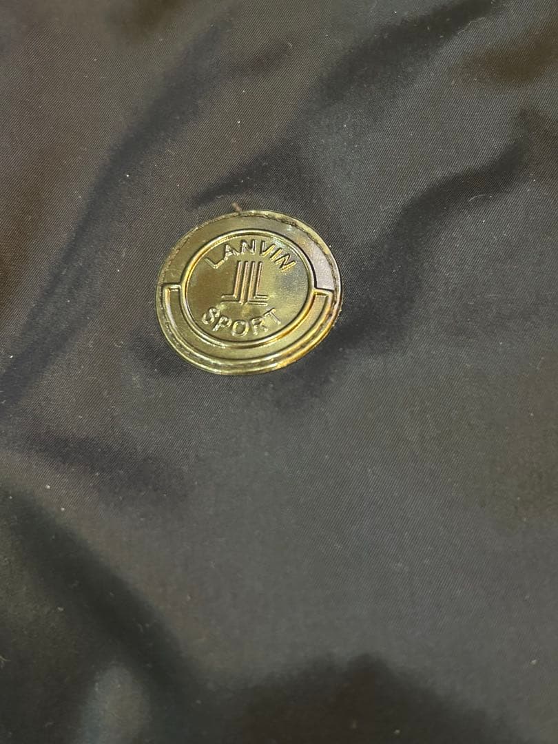 LANVIN スポーツ ダウン付きジャケット ネイビー 38 美品