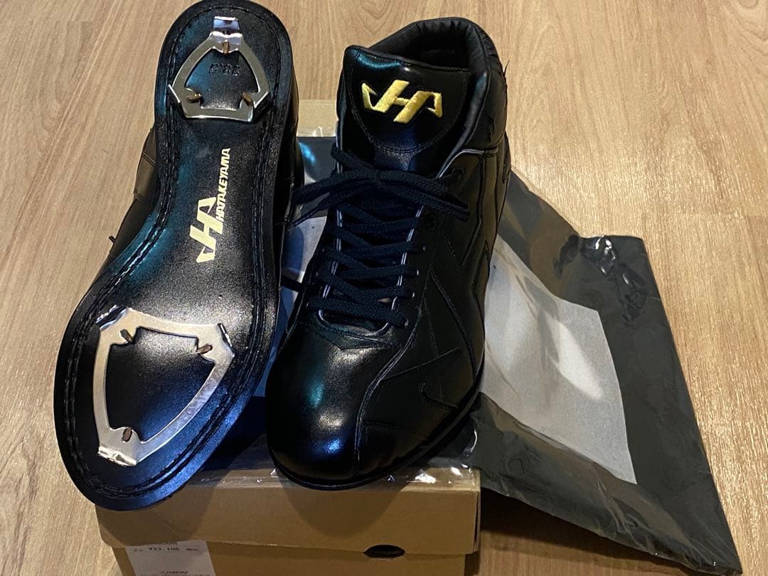 ■大特価！HATAKEYAMA ハタケヤマ 革底スパイク KT-WG5M